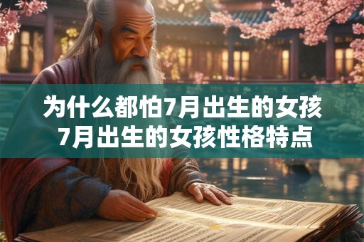 为什么都怕7月出生的女孩 7月出生的女孩性格特点