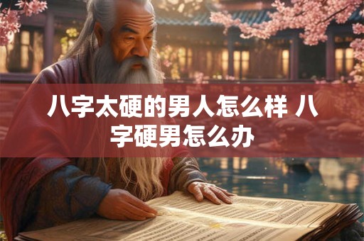 八字太硬的男人怎么样 八字硬男怎么办