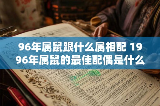 96年属鼠跟什么属相配 1996年属鼠的最佳配偶是什么属相