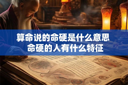 算命说的命硬是什么意思 命硬的人有什么特征 算命说的命硬是什么意思 命硬的人有什么特征