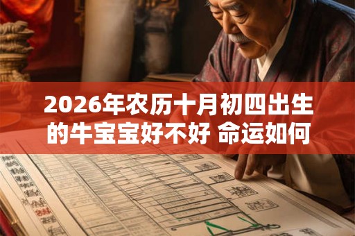 2026年农历十月初四出生的牛宝宝好不好 命运如何