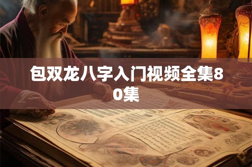 包双龙八字入门视频全集80集