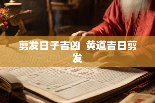剪发日子吉凶 黄道吉日剪发 剪发日子吉凶 黄道吉日剪发