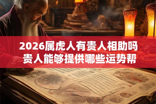 2026属虎人有贵人相助吗 贵人能够提供哪些运势帮助 2026属虎人有贵人相助吗 贵人能够提供哪些运势帮助