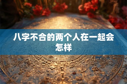 八字不合的两个人在一起会怎样 八字不合的两个人在一起会怎样