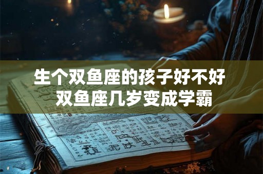 生个双鱼座的孩子好不好 双鱼座几岁变成学霸 生个双鱼座的孩子好不好 双鱼座几岁变成学霸