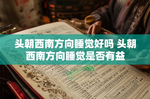 头朝西南方向睡觉好吗 头朝西南方向睡觉是否有益