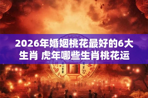 2026年婚姻桃花最好的6大生肖 虎年哪些生肖桃花运旺盛