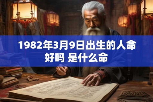 1982年3月9日出生的人命好吗 是什么命