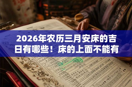2026年农历三月安床的吉日有哪些！床的上面不能有横梁