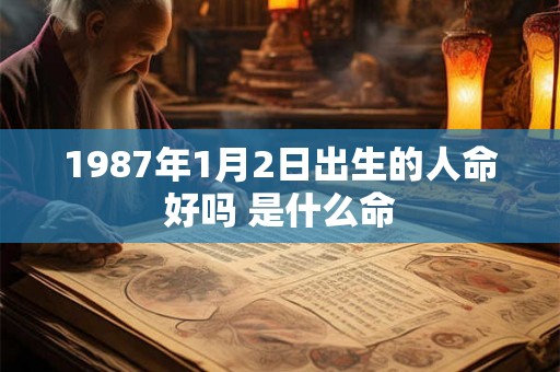 1987年1月2日出生的人命好吗 是什么命