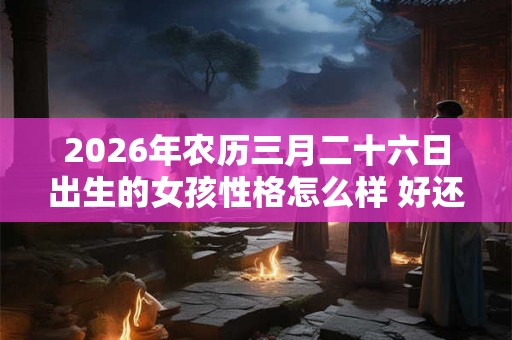 2026年农历三月二十六日出生的女孩性格怎么样 好还是不好