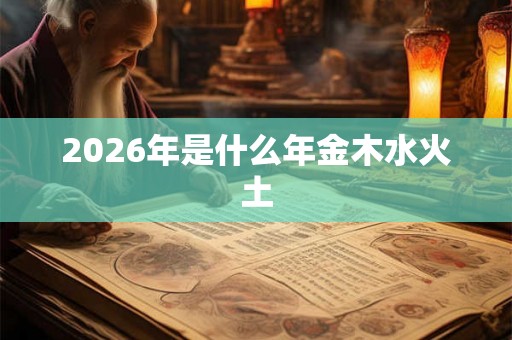 2026年是什么年金木水火土 2026年是什么年金木水火土