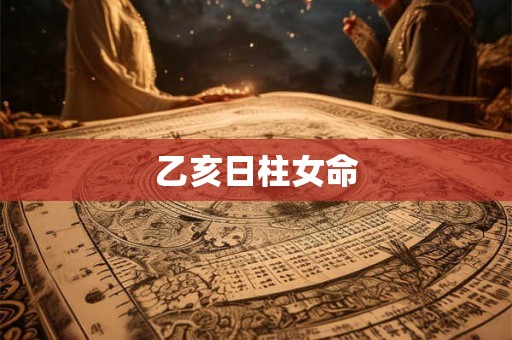 乙亥日柱女命