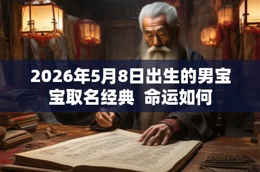 2026年5月8日出生的男宝宝取名经典  命运如何