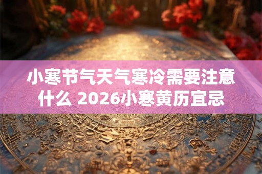 小寒节气天气寒冷需要注意什么 2026小寒黄历宜忌 小寒节气天气寒冷需要注意什么 2026小寒黄历宜忌