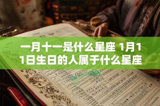一月十一是什么星座 1月11日生日的人属于什么星座 一月十一是什么星座 1月11日生日的人属于什么星座