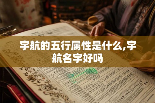 宇航的五行属性是什么,宇航名字好吗 宇航的五行属性是什么,宇航名字好吗