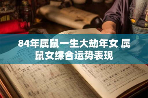 84年属鼠一生大劫年女 属鼠女综合运势表现