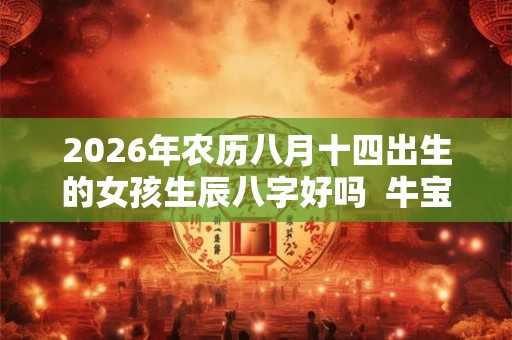 2026年农历八月十四出生的女孩生辰八字好吗  牛宝宝名字集锦