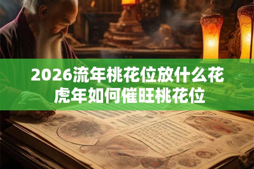 2026流年桃花位放什么花 虎年如何催旺桃花位 2026流年桃花位放什么花 虎年如何催旺桃花位