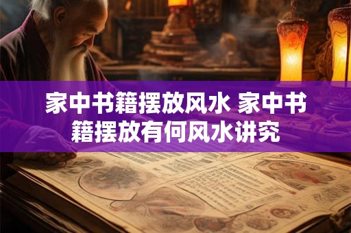 家中书籍摆放风水 家中书籍摆放有何风水讲究