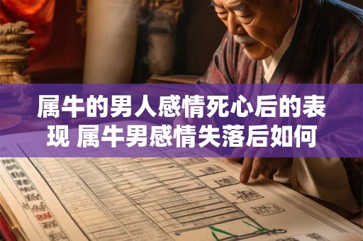 属牛的男人感情死心后的表现 属牛男感情失落后如何表现
