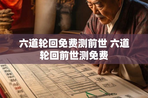 六道轮回免费测前世 六道轮回前世测免费