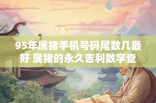 95年属猪手机号码尾数几最好 属猪的永久吉利数字查询 95年属猪手机号码尾数几最好 属猪的永久吉利数字查询