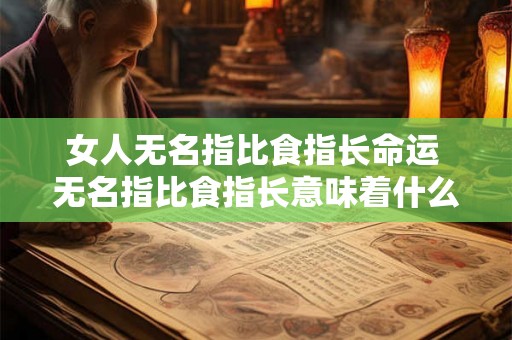 女人无名指比食指长命运 无名指比食指长意味着什么 女人无名指比食指长命运 无名指比食指长意味着什么