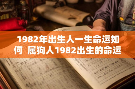 1982年出生人一生命运如何  属狗人1982出生的命运