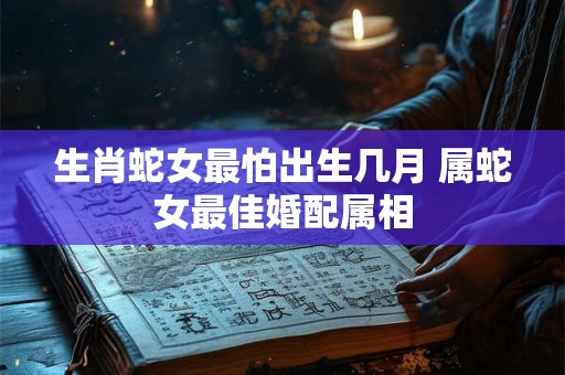 生肖蛇女最怕出生几月 属蛇女最佳婚配属相 生肖蛇女最怕出生几月 属蛇女最佳婚配属相