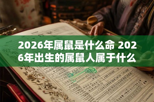 2026年属鼠是什么命 2026年出生的属鼠人属于什么命 2026年属鼠是什么命 2026年出生的属鼠人属于什么命
