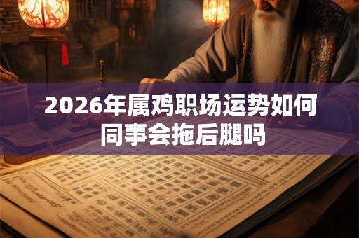 2026年属鸡职场运势如何 同事会拖后腿吗