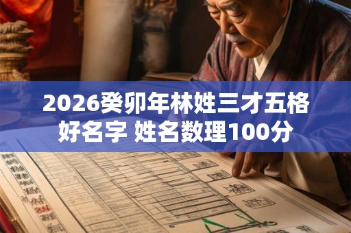 2026癸卯年林姓三才五格好名字 姓名数理100分
