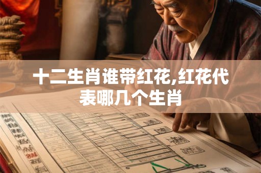 十二生肖谁带红花,红花代表哪几个生肖