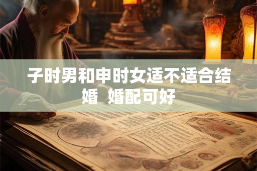 子时男和申时女适不适合结婚  婚配可好