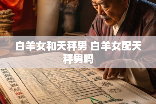 白羊女和天秤男 白羊女配天秤男吗