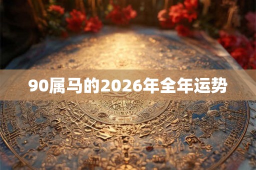 90属马的2026年全年运势
