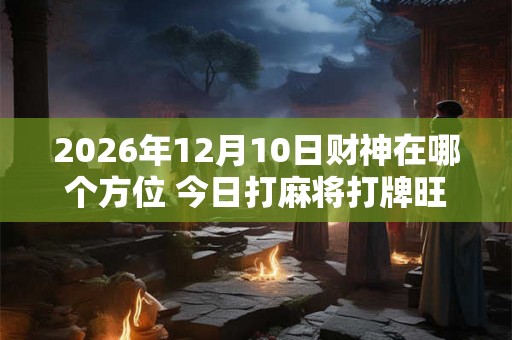 2026年12月10日财神在哪个方位 今日打麻将打牌旺运方位
