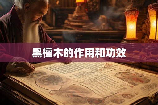 黑檀木的作用和功效