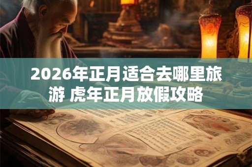 2026年正月适合去哪里旅游 虎年正月放假攻略