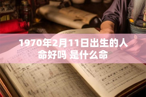 1970年2月11日出生的人命好吗 是什么命