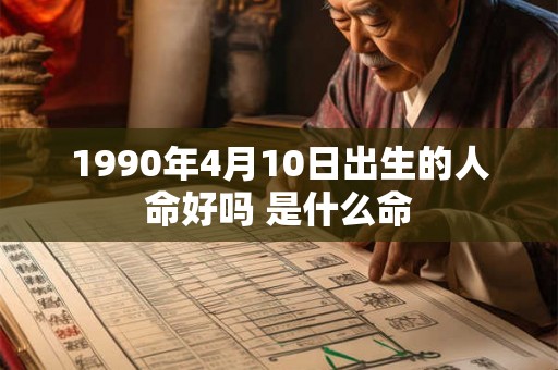 1990年4月10日出生的人命好吗 是什么命
