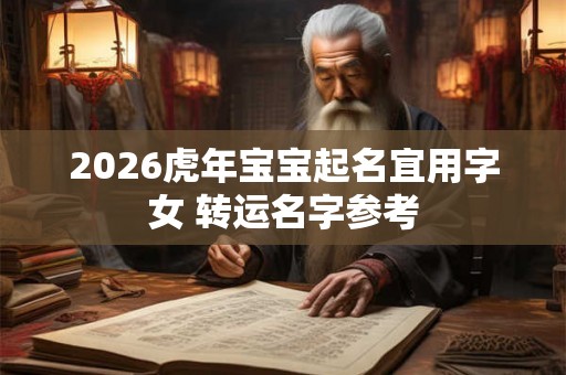 2026虎年宝宝起名宜用字女 转运名字参考