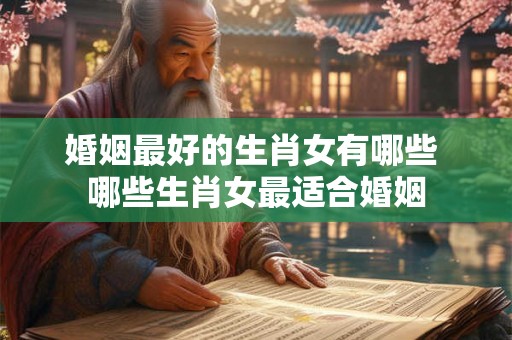 婚姻最好的生肖女有哪些 哪些生肖女最适合婚姻