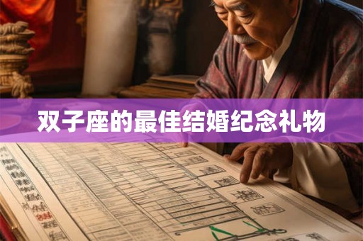 双子座的最佳结婚纪念礼物