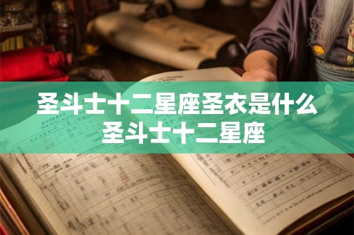 圣斗士十二星座圣衣是什么  圣斗士十二星座