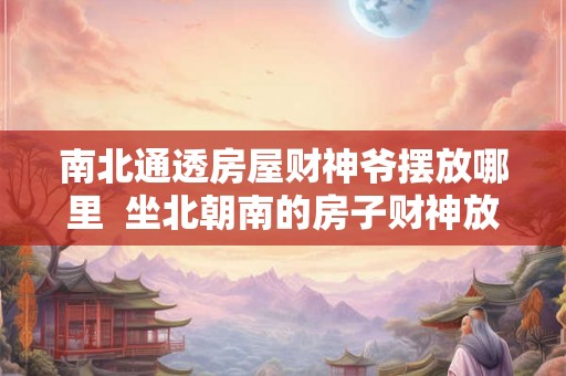 南北通透房屋财神爷摆放哪里 坐北朝南的房子财神放什么位置 南北通透房屋财神爷摆放哪里 坐北朝南的房子财神放什么位置