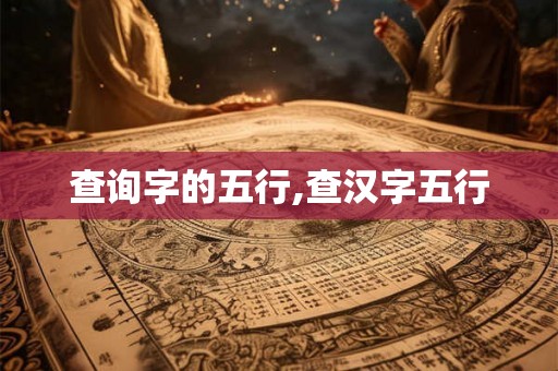 查询字的五行,查汉字五行 查询字的五行,查汉字五行
